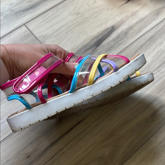 Colorful Strappy Sandals - Picture 4 of 6